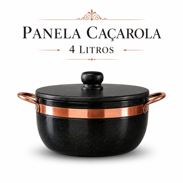 Kit 3 Panelas de Pedra